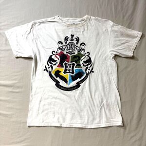 Harry Potter Hogwarts T-shirt Kids M Gryffindor Hufflepuff Ravenclaw Slytherin